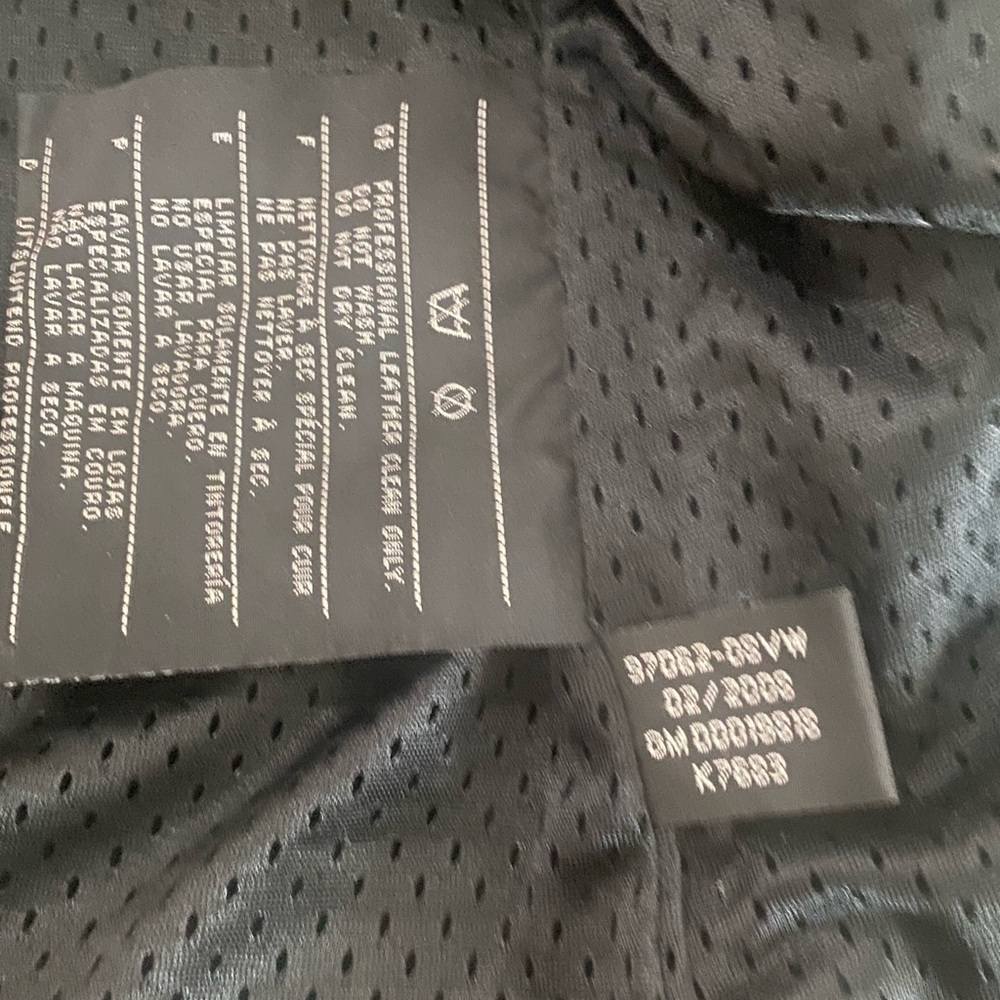 Genuine Harley Davidson Women’s Dark Turquoise Blue & Black Leather Jacket NWOT - Picture 11 of 12